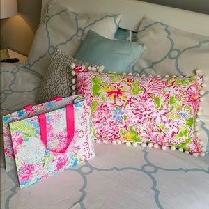 Lily Pulitzer Throw Pillow